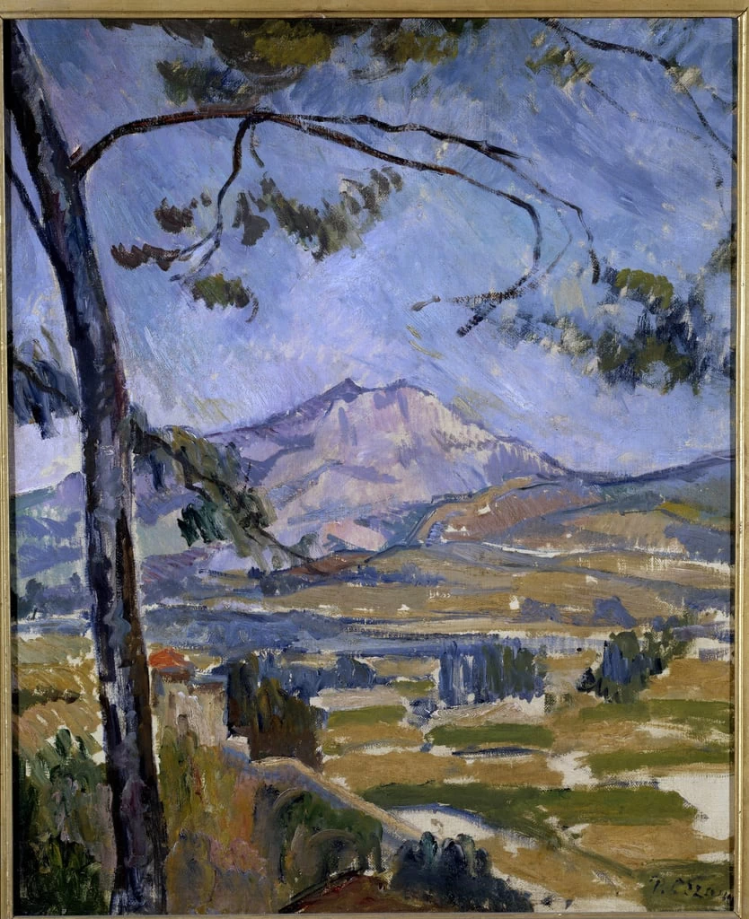 Mont Sainte - Victoire, Musee d'Orsay, Paris